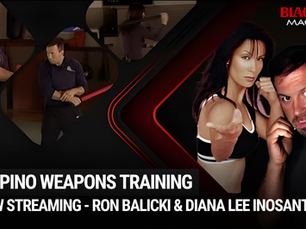 Filipino Weapons Training with Masters Ron Balicki & Diana Lee Inosanto — Now Streaming on BlackBeltMag.com