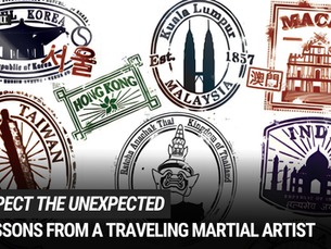 Expect the Unexpected: What You Learn When You Travel for Martial Arts