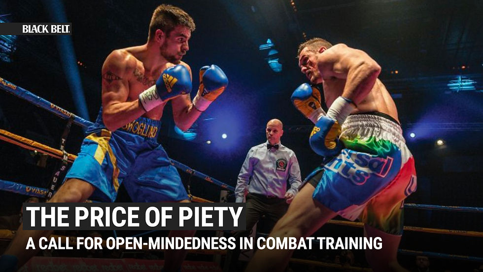 The Price of Piety: A Call for Open-Mindedness in Combat Training