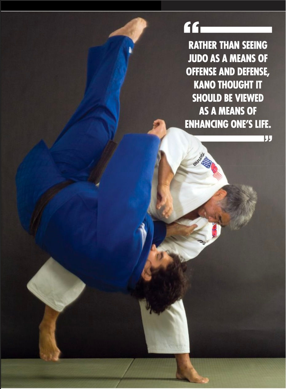 Kano viewed judo as a means of enhancing one's life