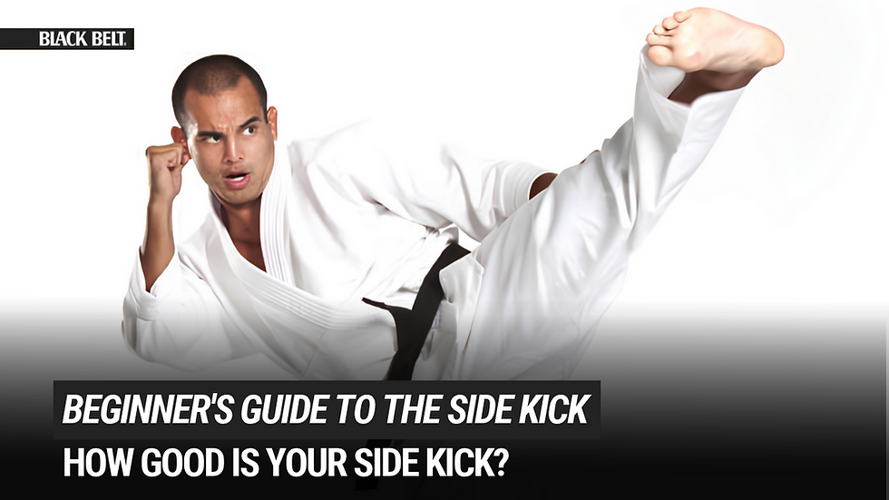 How to Throw a Powerful Side Kick: Technique and Common Mistakes