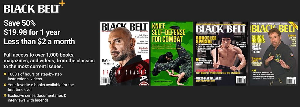 Black Belt plus, Save 50%