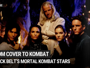From Cover to Kombat: The Black Belt Stars Behind Mortal Kombat in the 90s