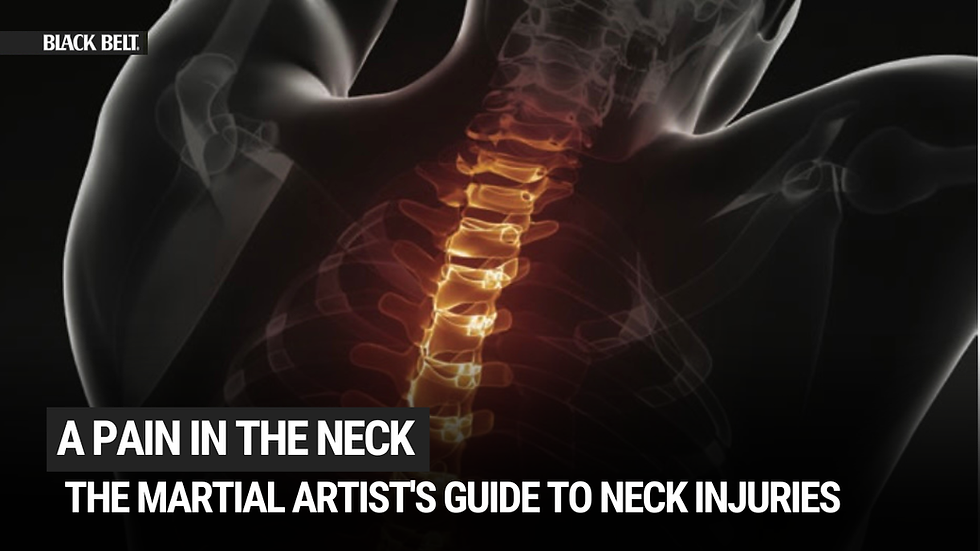 A Pain in the Neck: The Martial Artist's Guide to Neck Injuries