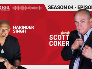 The Black Belt Podcast with Harinder Singh Sabharwal - Scott Coker - Season 4 Ep. 8