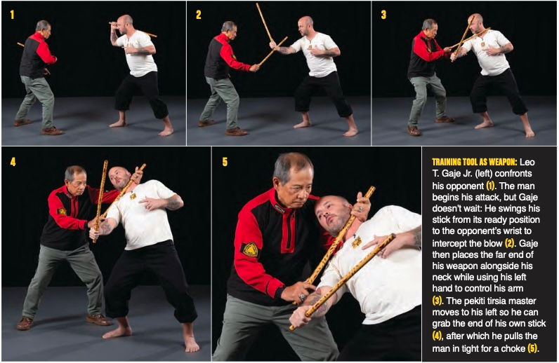 Training tool as a weapon