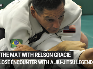 On the Mat With Relson Gracie: A Close Encounter With a Jiu-Jitsu Legend