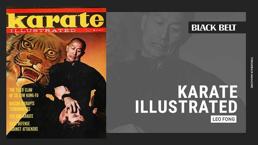 May 1971 issue of Karate Illustrated
