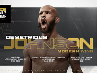 Demetrious Johnson Named to UFC Hall of Fame Class of 2026