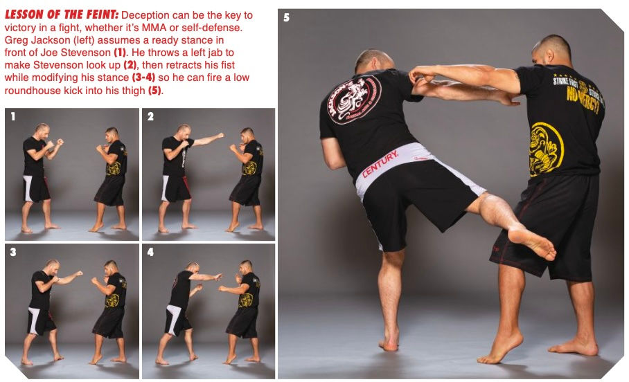 Lesson of the feint