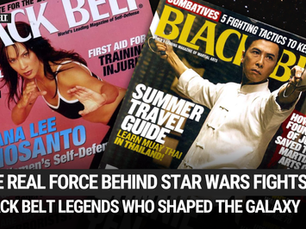 The Real Force Behind Star Wars Fights: Black Belt Magazine Stars Who Shaped the Galaxy
