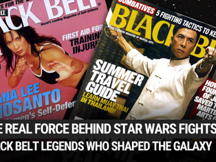 The Real Force Behind Star Wars Fights: Black Belt Magazine Stars Who Shaped the Galaxy