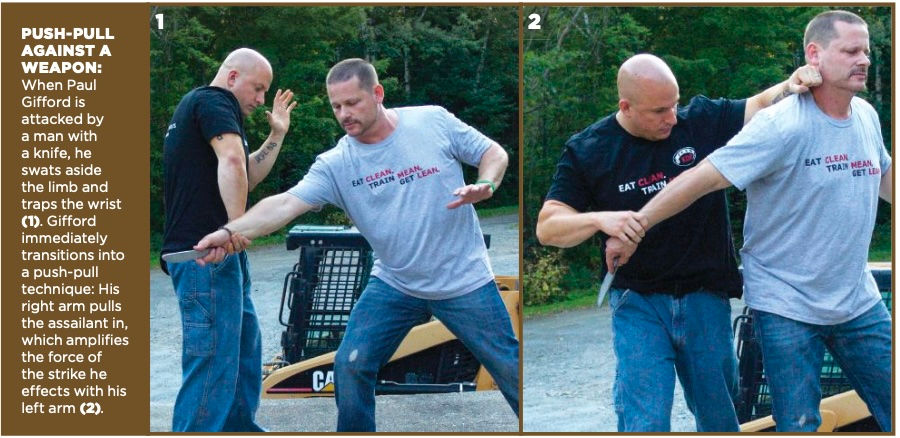 push pull against a weapon