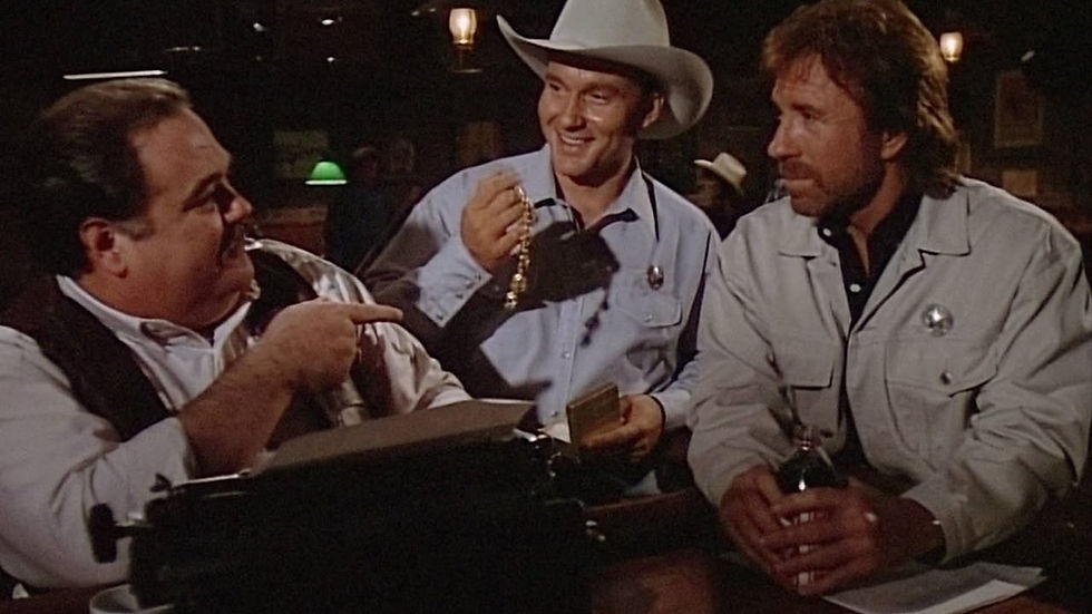Chuck Norris appears in Walker, Texas Ranger