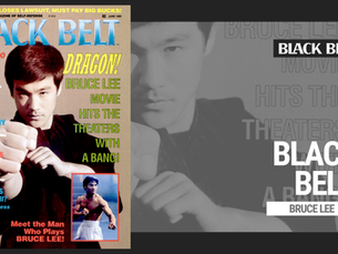 Cover Story Throwback: Bruce Lee in Black Belt (1993)