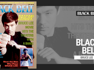 Cover Story Throwback: Bruce Lee in Black Belt (1993)