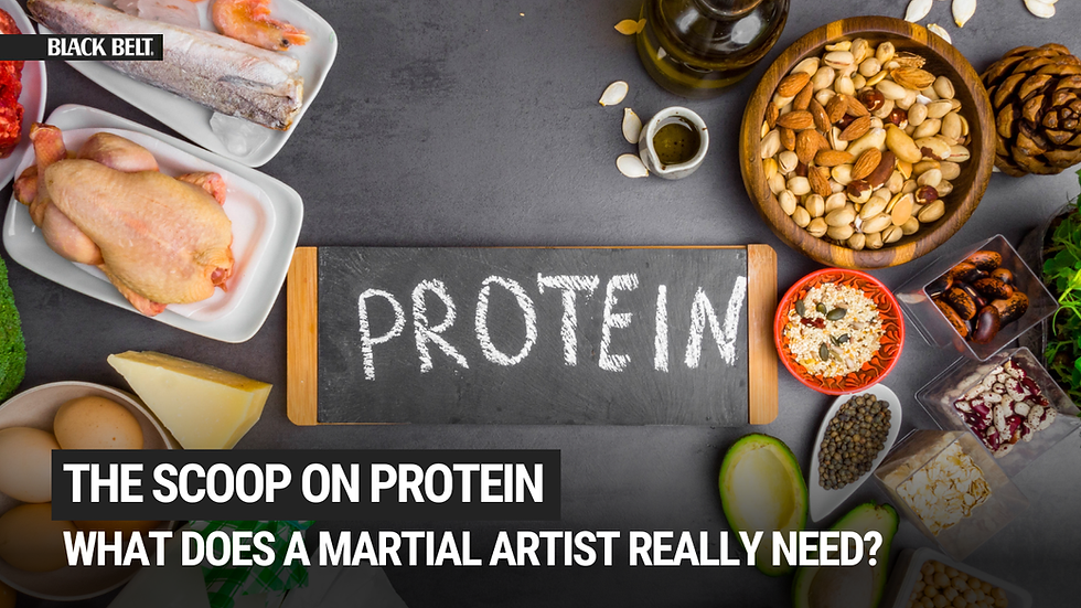 The Scoop on Protein: How Much Does a Martial Artist REALLY Need?