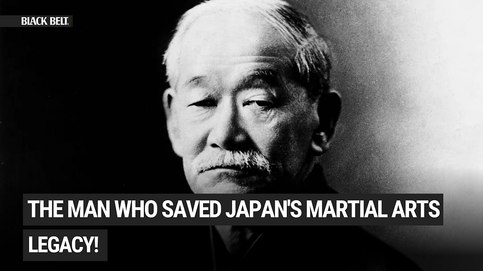 The Man Who Saved Japan's Martial Arts Legacy