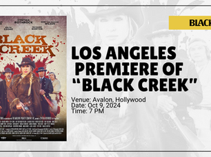 Los Angeles Premiere of Black Creek, Cynthia Rothrock's Latest Film