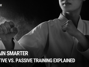 Train Smarter: Active vs. Passive Martial Arts Training Explained