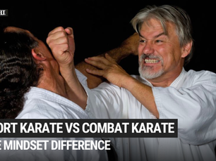 Sport Karate vs Combat Karate: The Mindset That Changes Everything