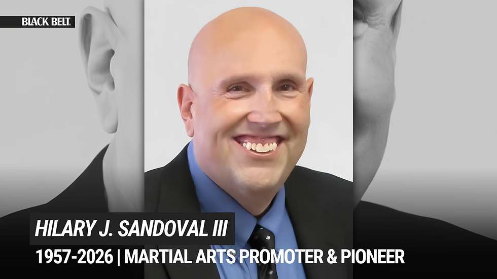 Remembering Hilary J. Sandoval III, a Pioneer of Professional Martial Arts