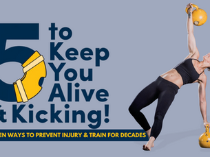 5 Proven Ways to Prevent Injury and Train for Decades