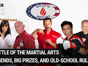Battle of the Martial Arts: A Tournament with Legends, Big Prizes, and Old-School Rules