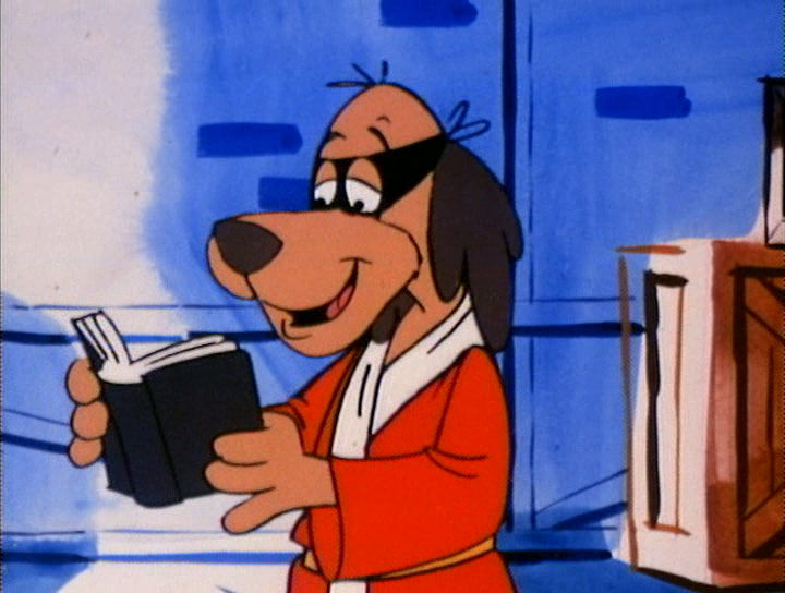 Hong Kong Phooey and his kung fu book
