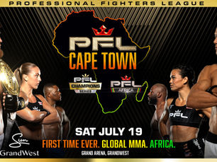 Full Card Announced for PFL Cape Town at Grand Arena, GrandWest on July 19