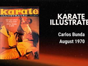 Karate Illustrated Cover Story Throwback: Carlos Bunda 1970