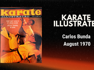Karate Illustrated Cover Story Throwback: Carlos Bunda 1970