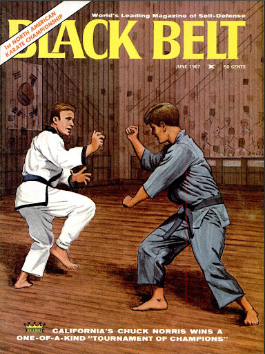 Chuck Norris and Carlos Bunda