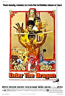 enter the dragon poster