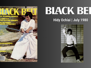 Black Belt Cover Story Throwback: Hidy Ochiai 