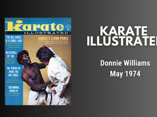 Karate Illustrated Cover Throwback: Donnie Williams