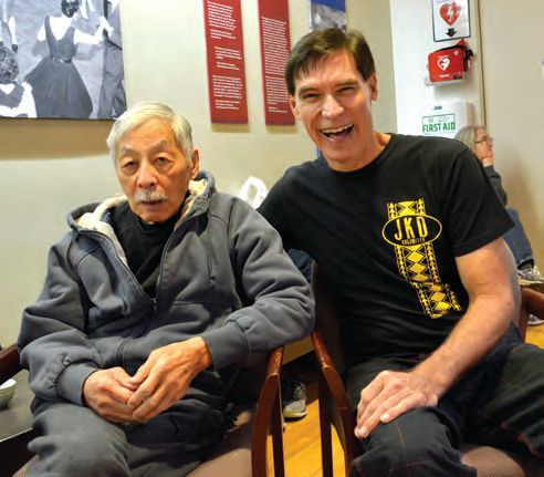 Taky Kimura with Burton