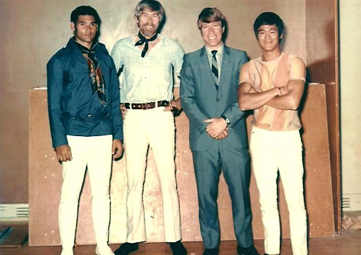 Bruce Lee Chuck Norris