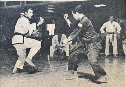 Chuck Norris and Carlos Bunda