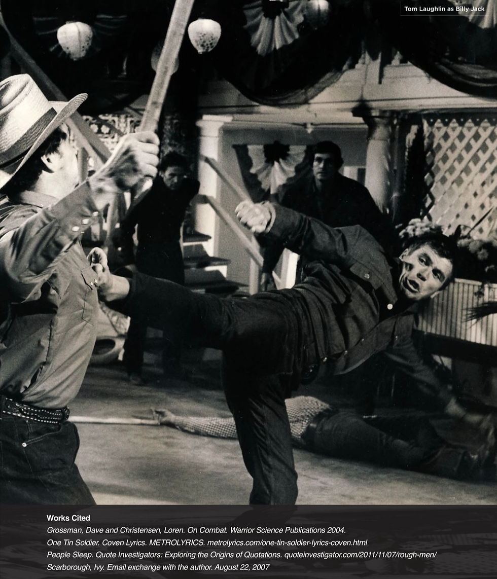 martial arts inspiration