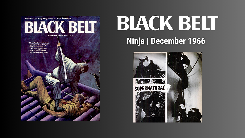 ninja black belt cover