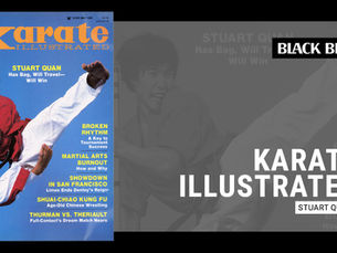 Karate Illustrated Cover Story Throwback: Stuart Quan 