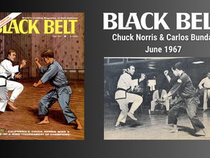 Righting Wrongs - Throwback Chuck Norris and Carlos Bunda June 1967