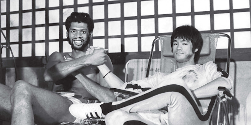 Bruce Lee and Kareem Abdul-Jabar
