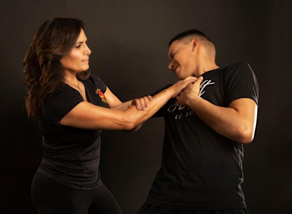 hand striking graciela casillas