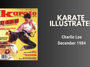 Karate Illustrated Cover Story Throwback: Charlie Lee