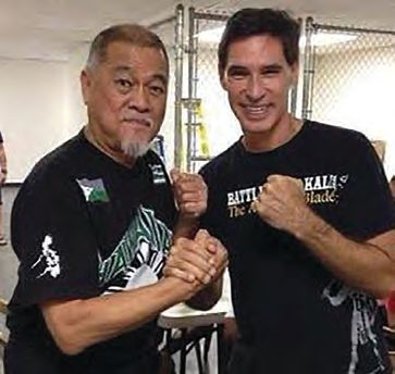 Burton Richardson with Richard Bustillo