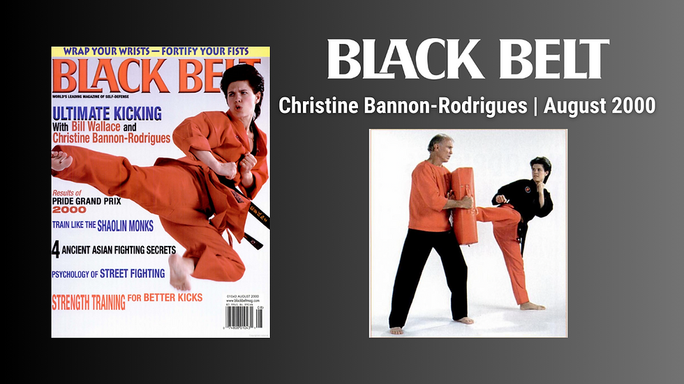 Christine Bannon-Rodrigues and Bill Wallace