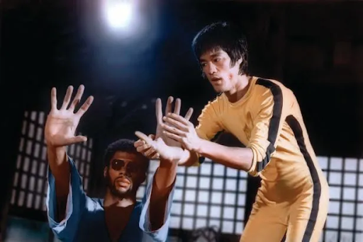 Bruce Lee and Kareem Abdul-Jabar