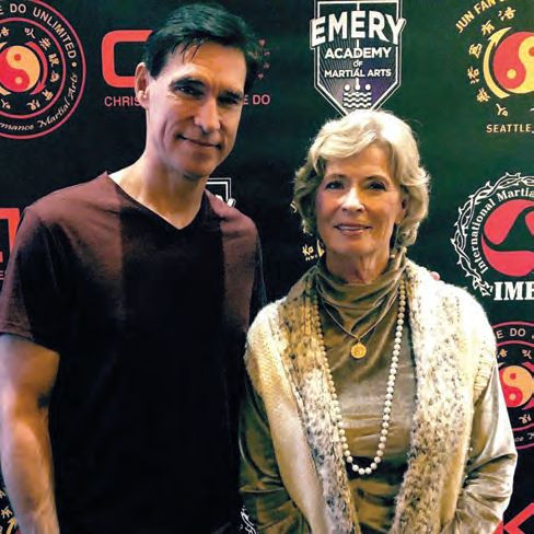 Burt Richardson with Linda Lee Cadwell